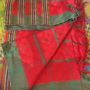 Lumang Saree Red