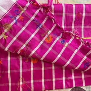Kids saree pink